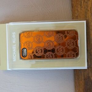 Michael Kors Shiny Orange Phone Case